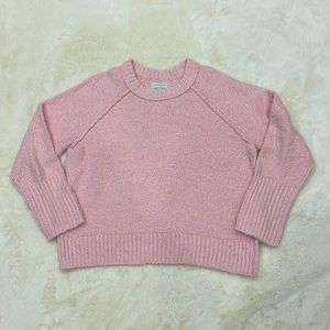 Lucky Brand Pale Pink Boucle Sweater